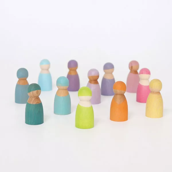 12 Pastel Friends (Grimm's)