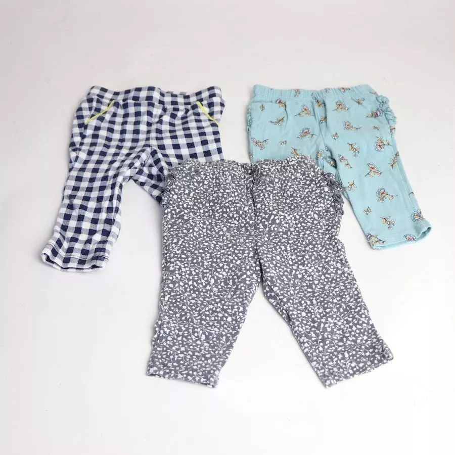 3-Piece Legging Set Size 3-6M