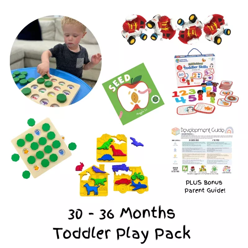 30-36 MONTHS PRE SCHOOL PLAY PACK Gift Set