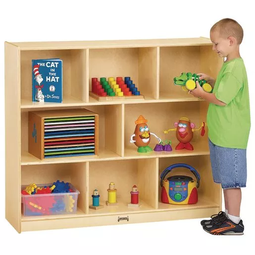 42" High 3-Tier Mobile Shelving Unit