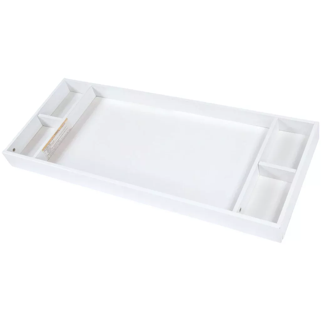 48" Standard Changing Tray | White