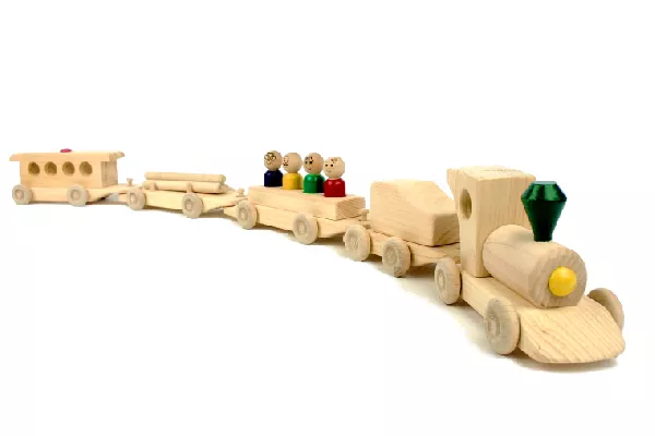 5 Car Train Set