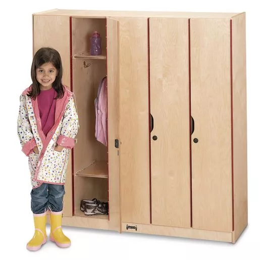 5 Section Locker with Doors