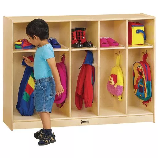 5-Section Toddler Locker - Assembled