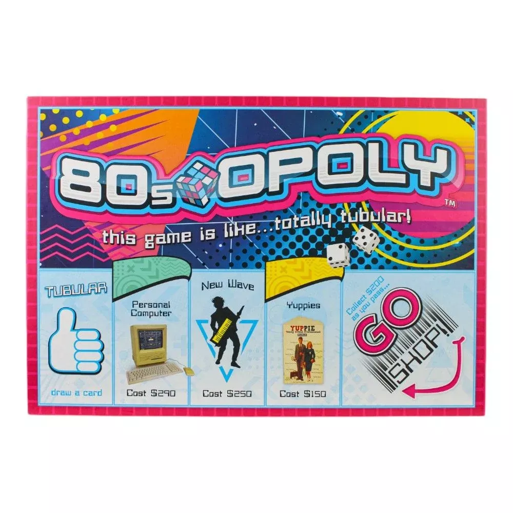 80s Opoly Retro Board Game