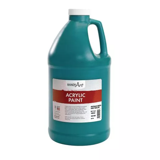 Acrylic Paint - 1/2 Gallon, Green