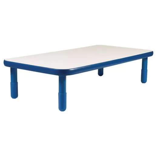 Angeles BaseLine 30" x 72" Rectangle Table, 14"H - Blue