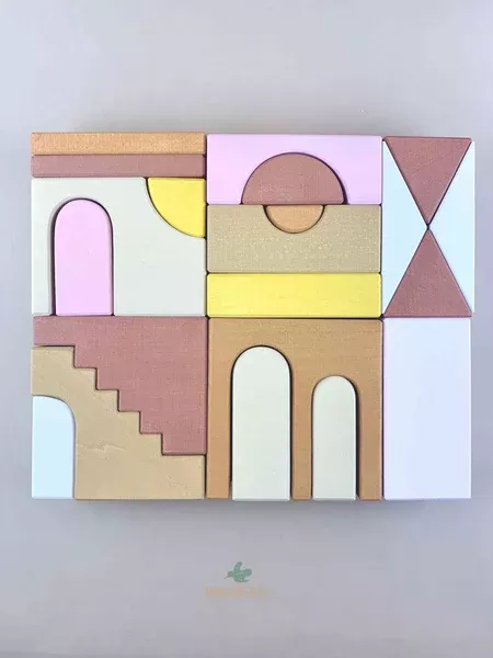 Apartment Building Blocks Set