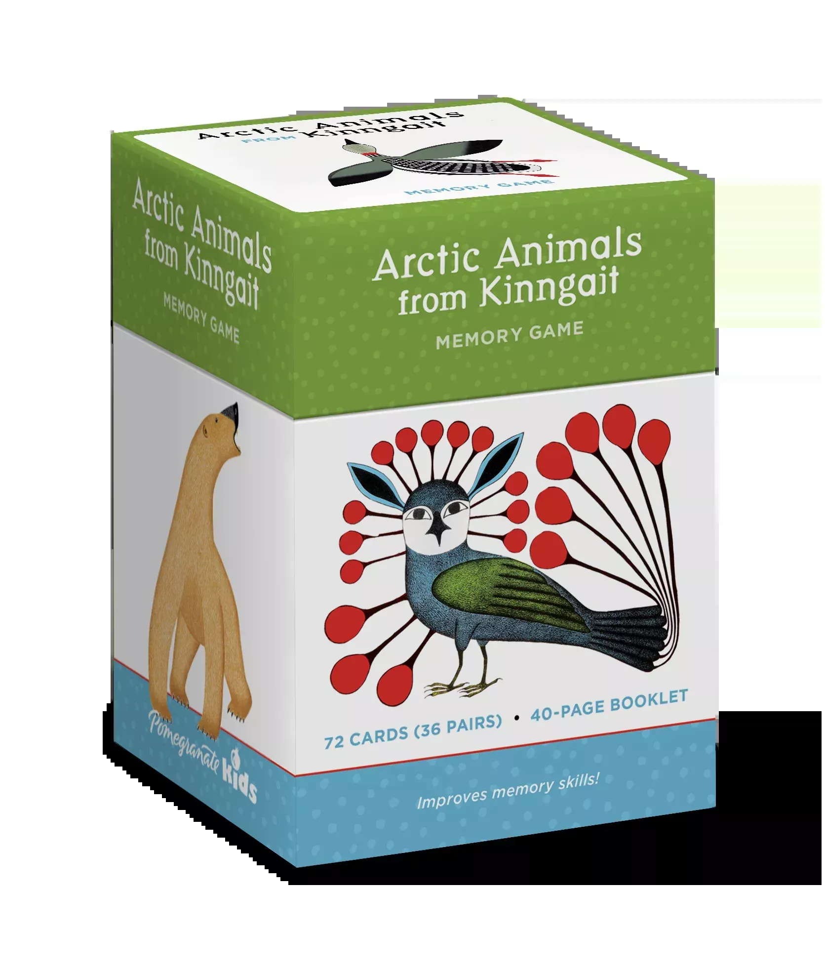 Arctic Animals Memory Game