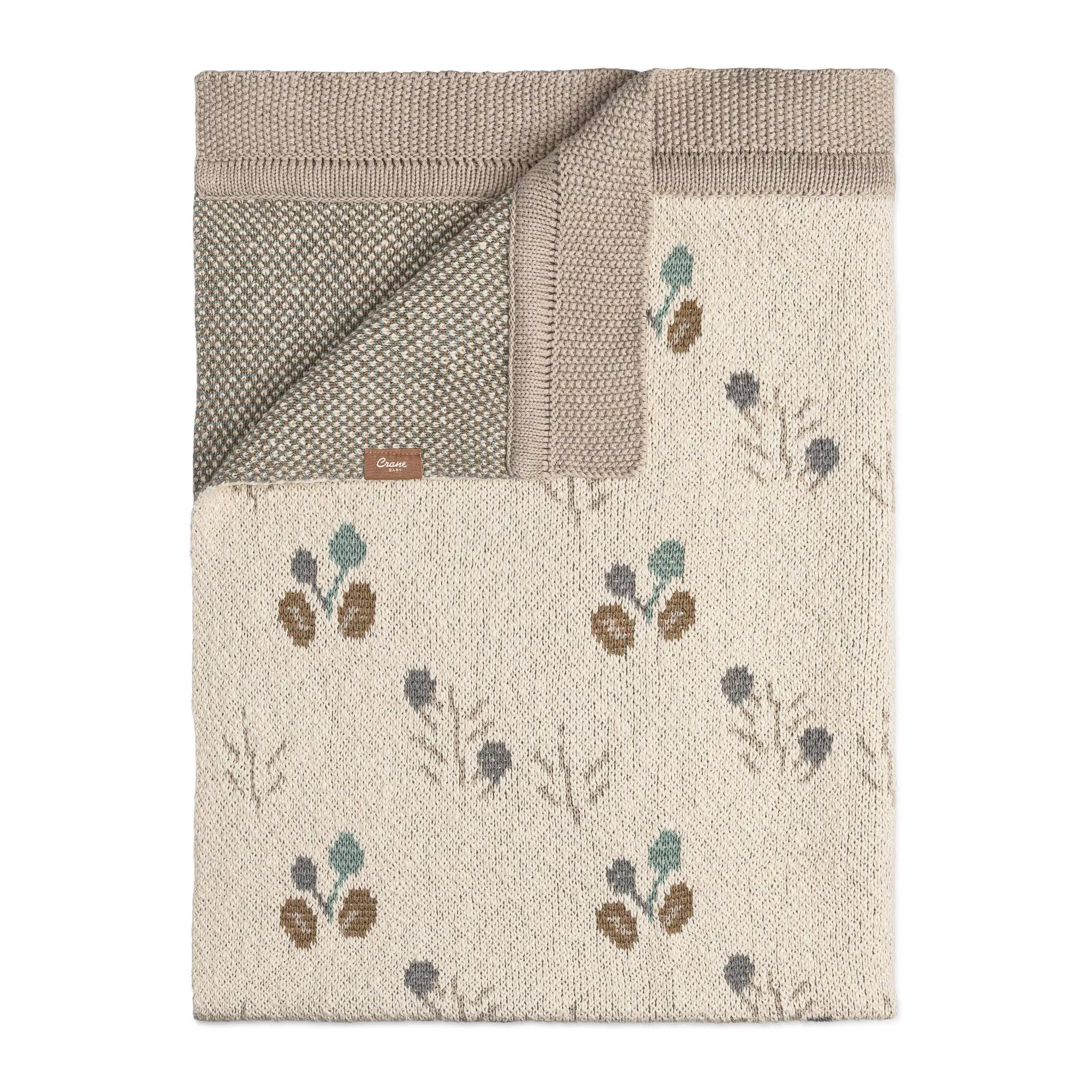 Avery Knitted Baby Blanket