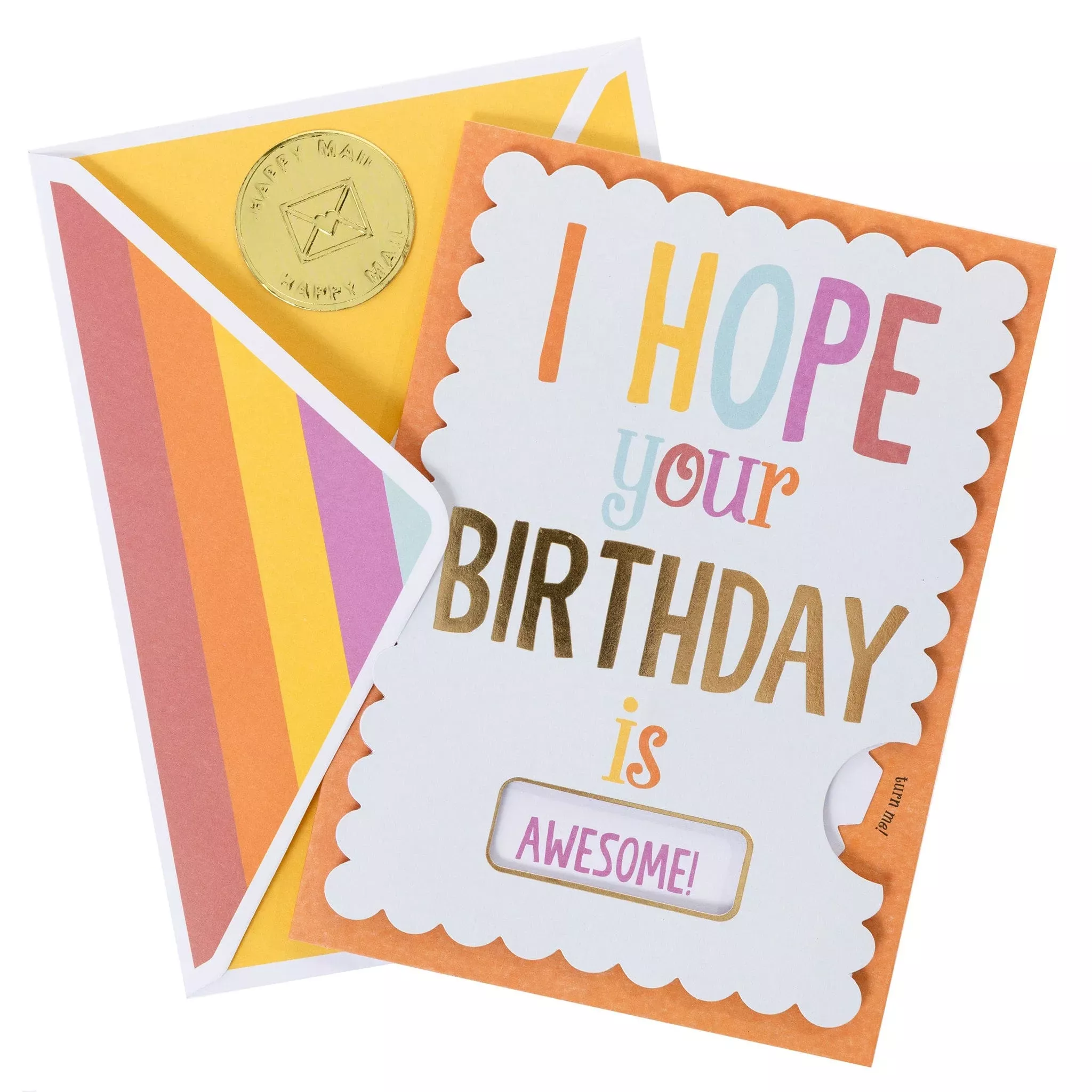 Awesome Spinner Birthday Card