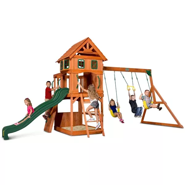 Backyard Discovery Atlantis Swing & Play Set