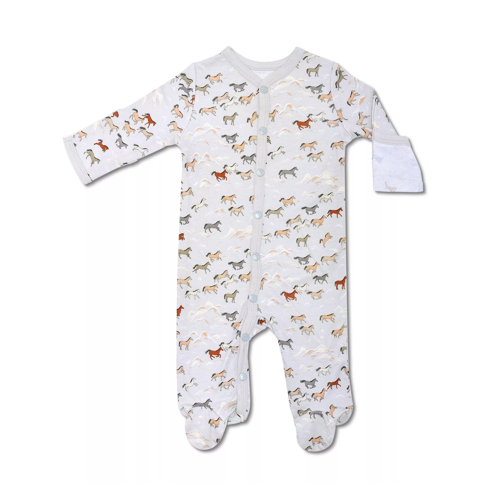 Bamboo Snap Footie