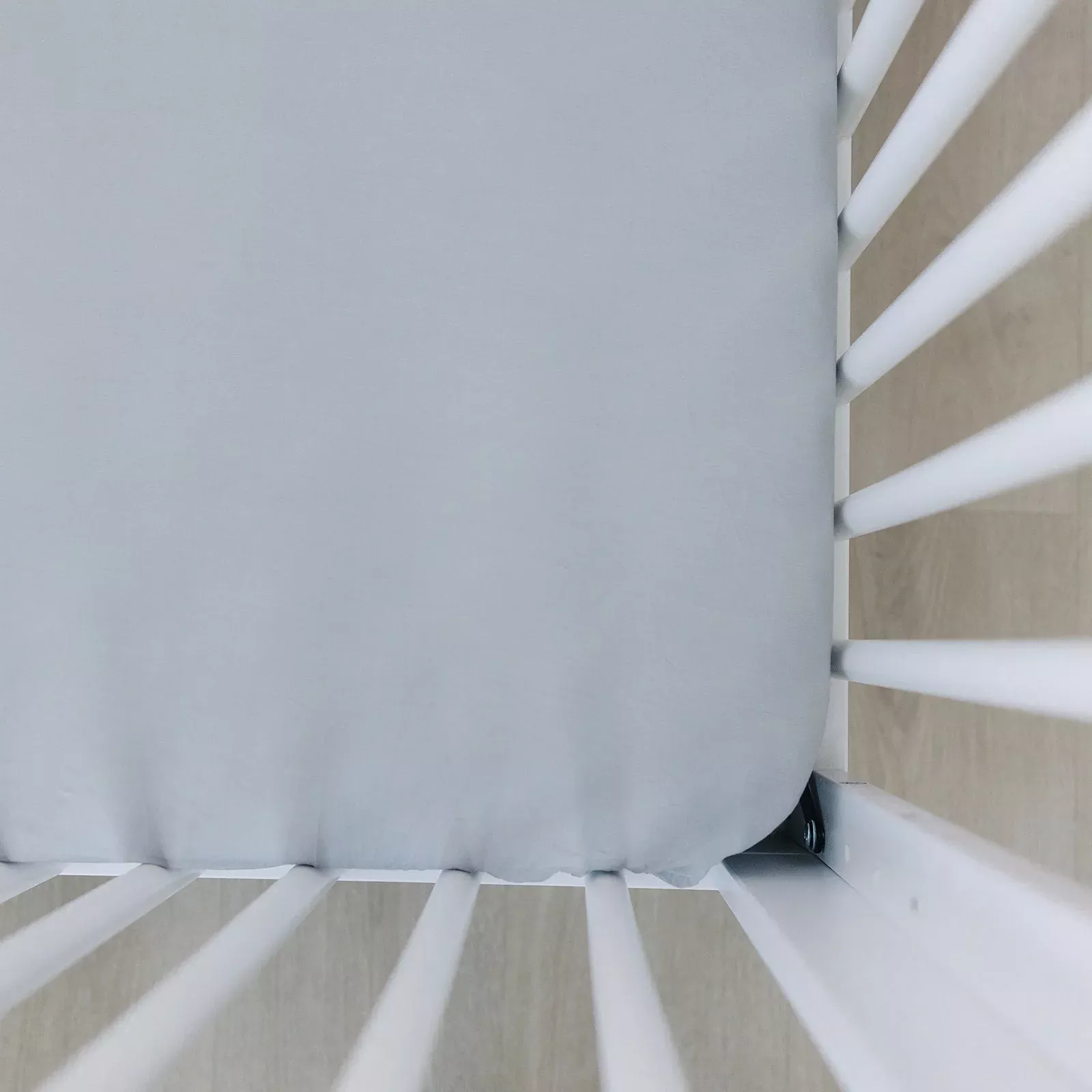 Bamboo Stretch Crib Sheet | Stone