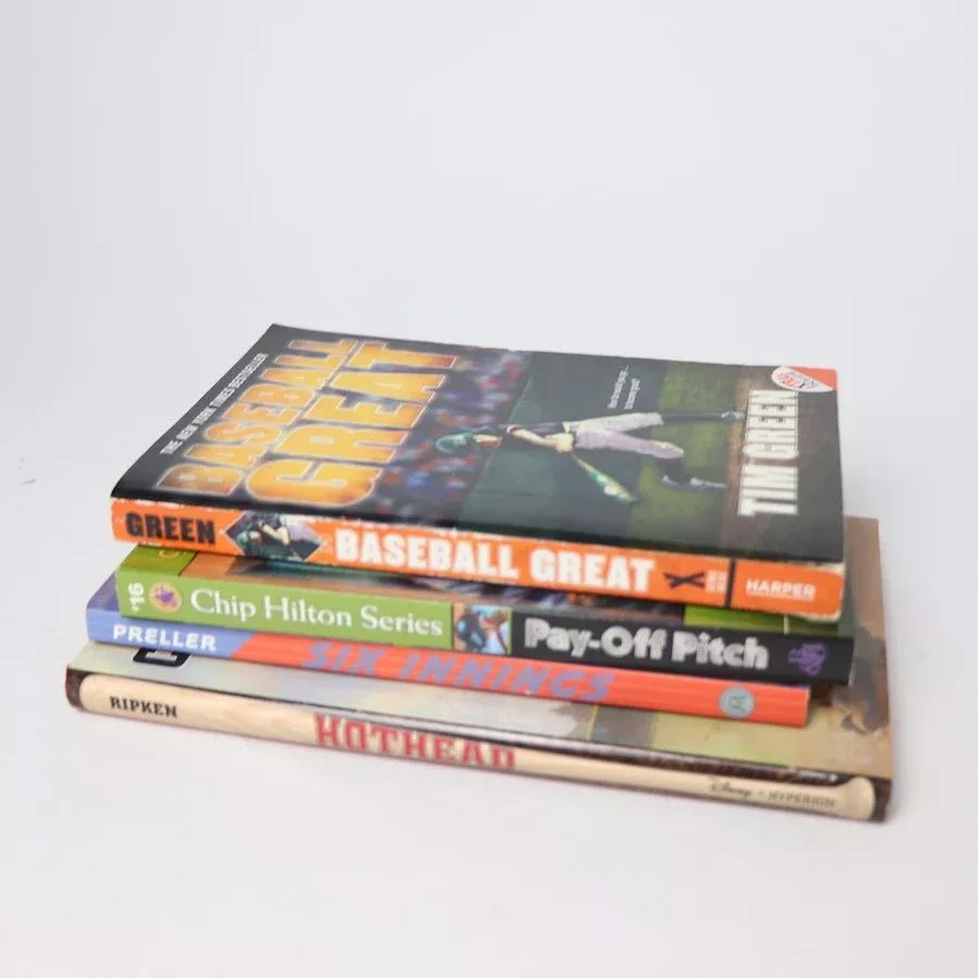 Baseball-Themed Book Set
