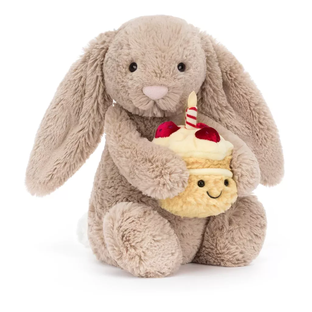 Bashful Beige Bunny 'Birthday'