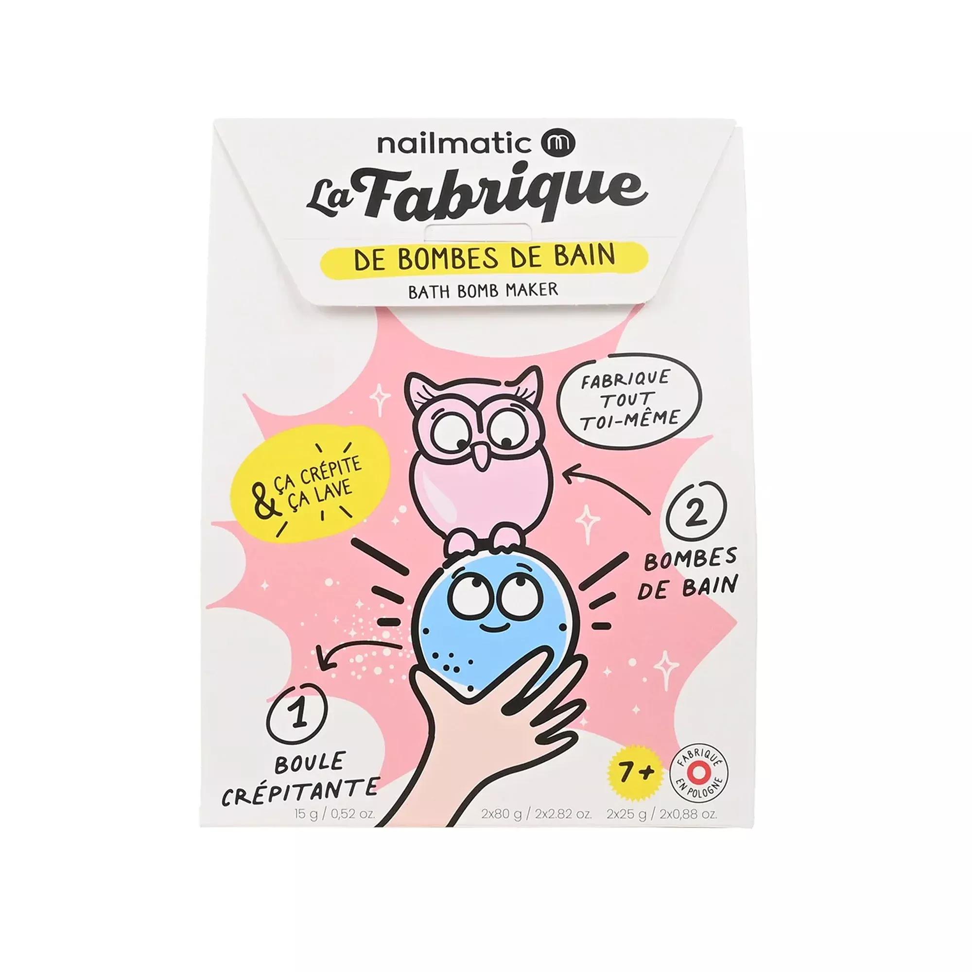 Bath Bomb Maker Kit for Kids - Owl & Cloud