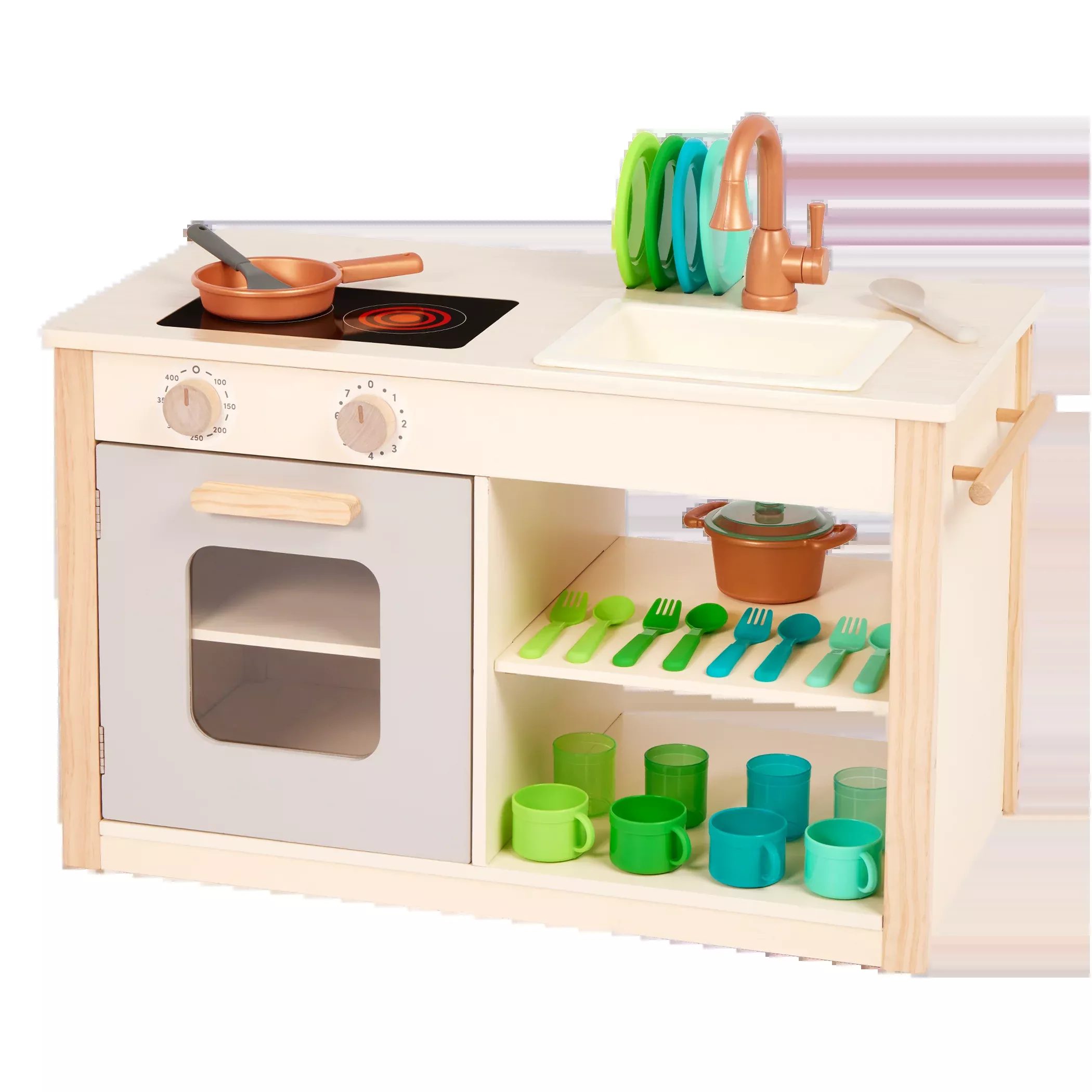 Battat - Two n' One Fun Cookin' Kitchen