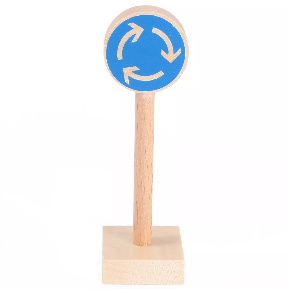 Beck Traffic Roundabout Sign