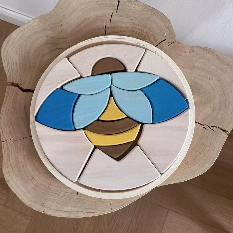 Bee Puzzle Block Set by Avdar