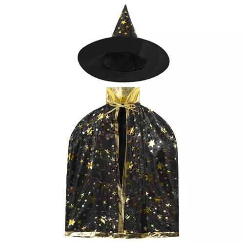 Black Wizard Dress Up Set