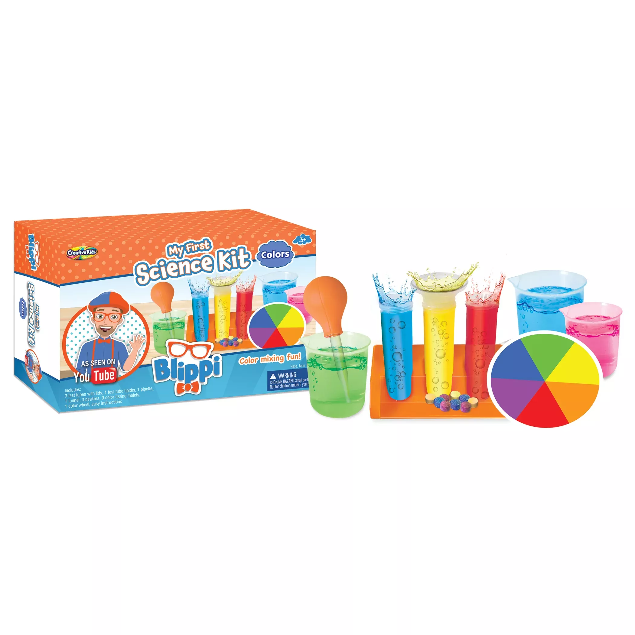 Blippi My First Science Kit – Colors Exploration Set