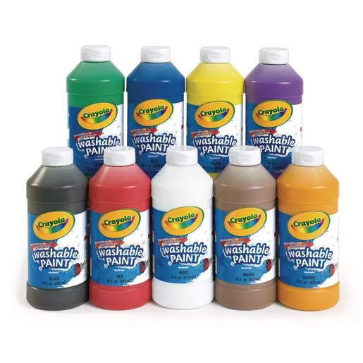 Blue Crayola Washable Paint, 16oz