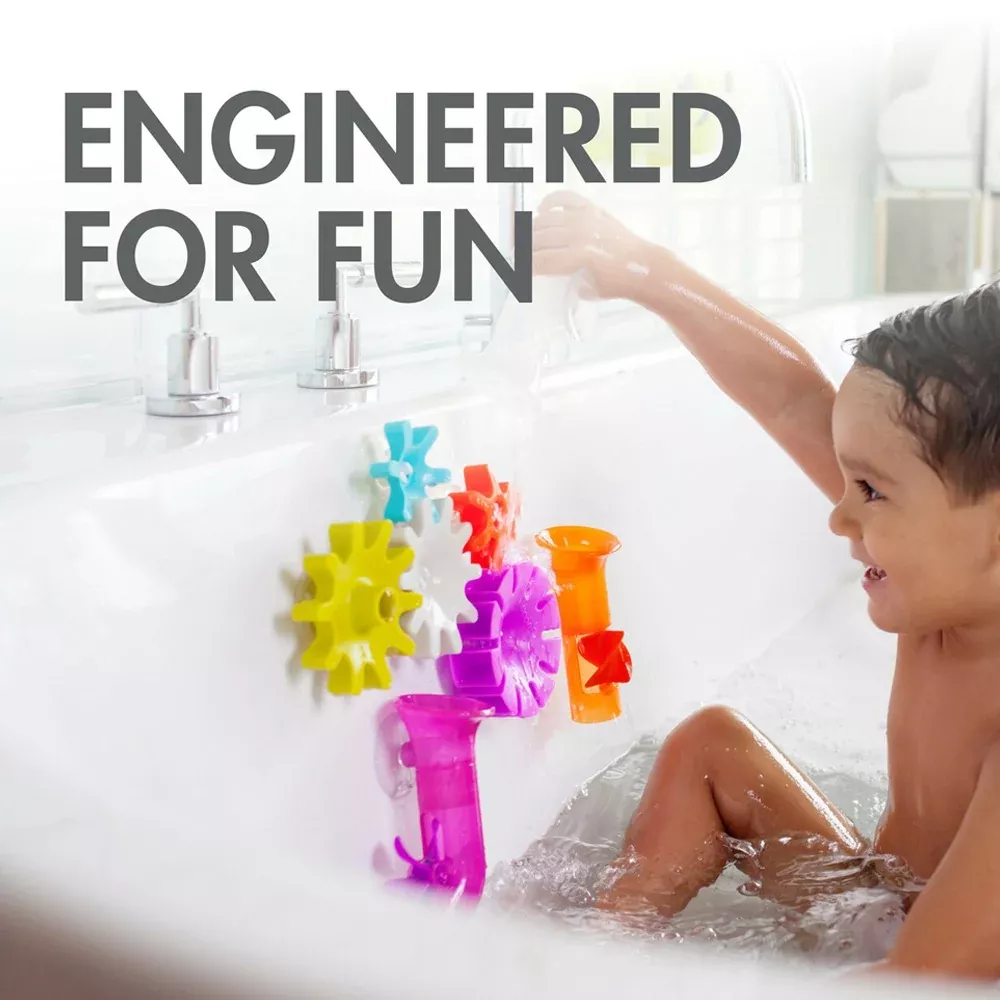 Boon BUNDLE Building Bath Toy Set with PIPES, COGS, and TUBES (13pcs)