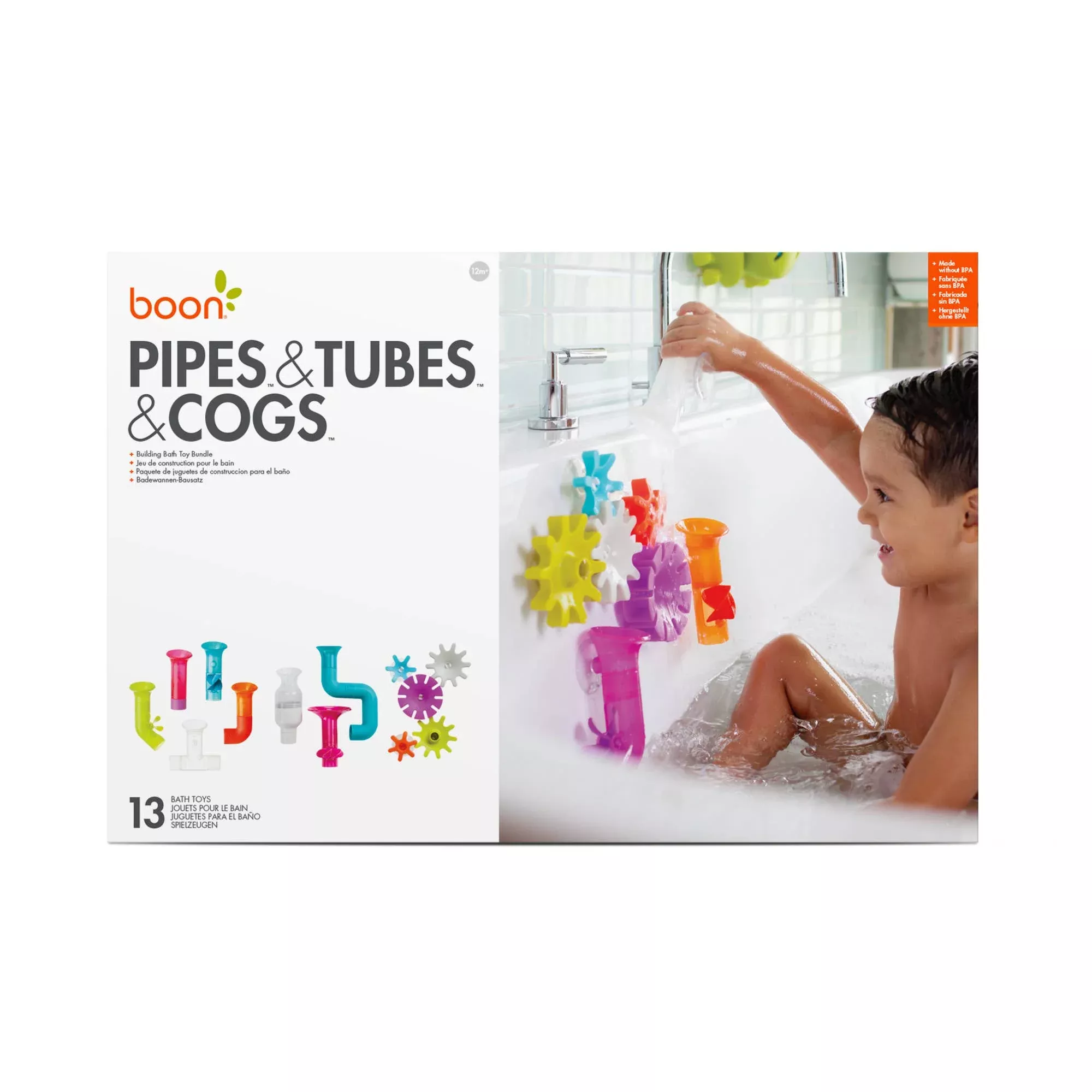 Boon Pipes & Cogs & Tubes Bath Toy