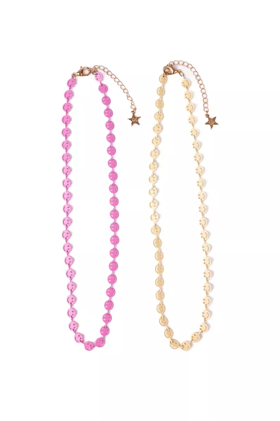 Boutique Chic Pink /Yellow Lemonade Necklace