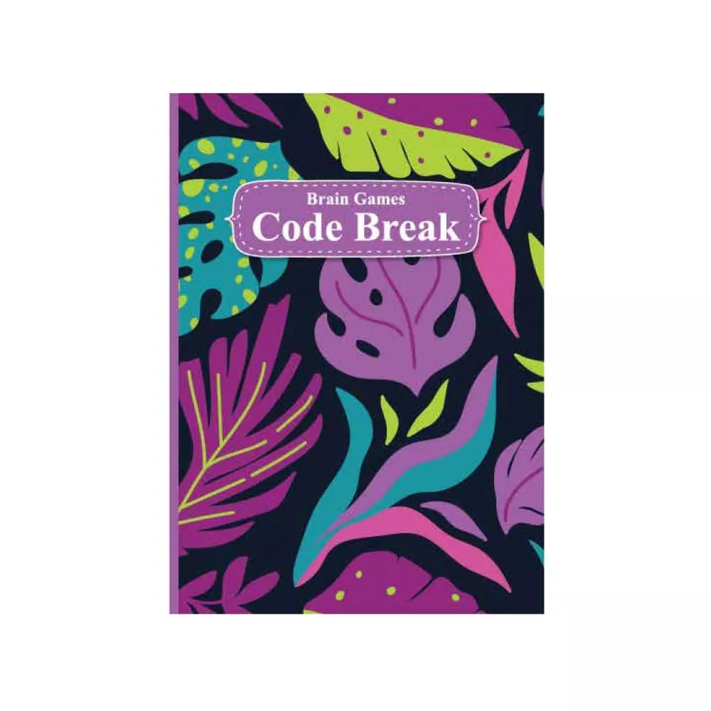 Brain Games Floral Code Break Book