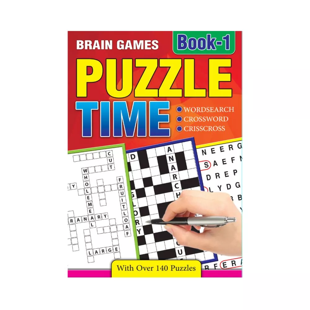 Brain Games Puzzle Time Book 1