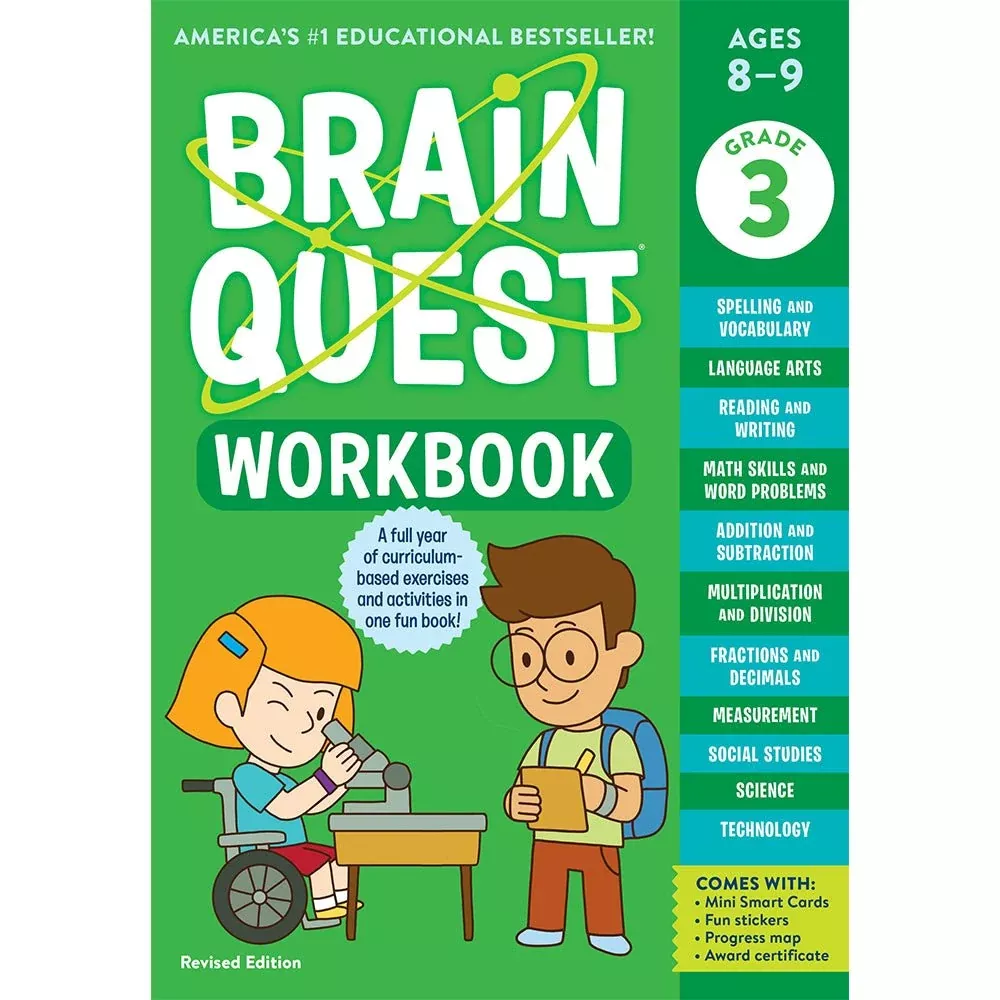 Brain Quest Workbook: 3rd Grade Revised Edition