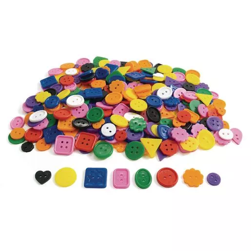 Bright Craft Buttons - 5 lbs.