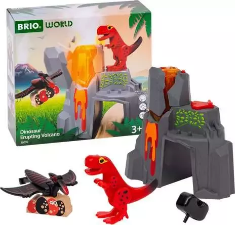 Brio - Dinosaur Erupting Volcano