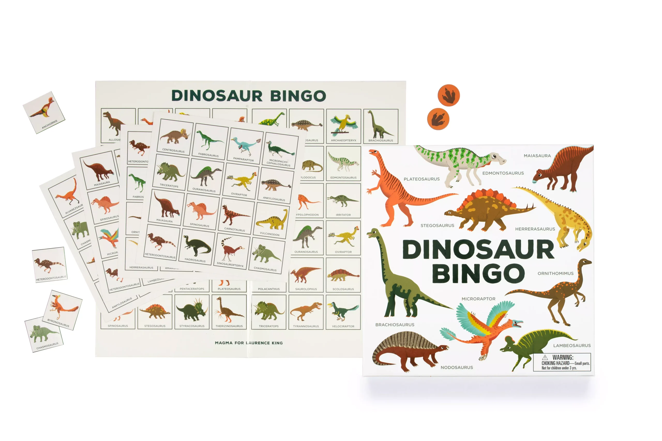 Brumby - Dinosaur Bingo Game