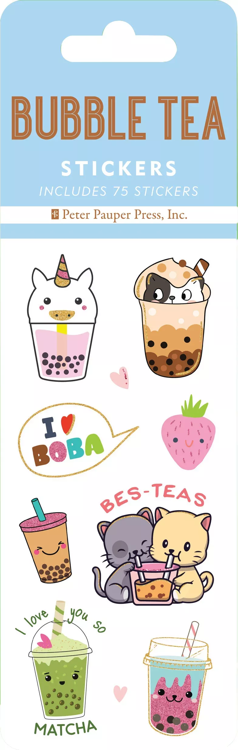 Bubble Tea Sticker Set