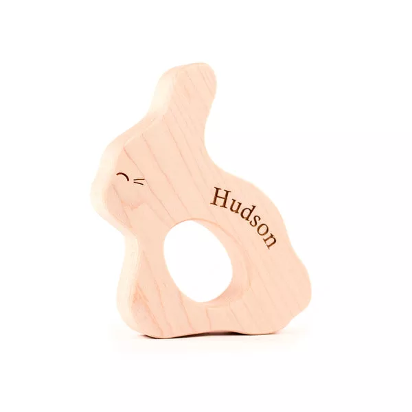 Bunny Wood Teether