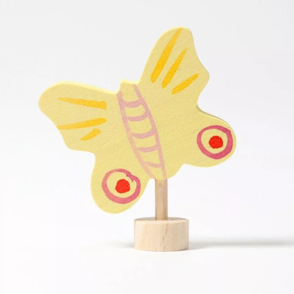 Butterfly birthday ring ornament