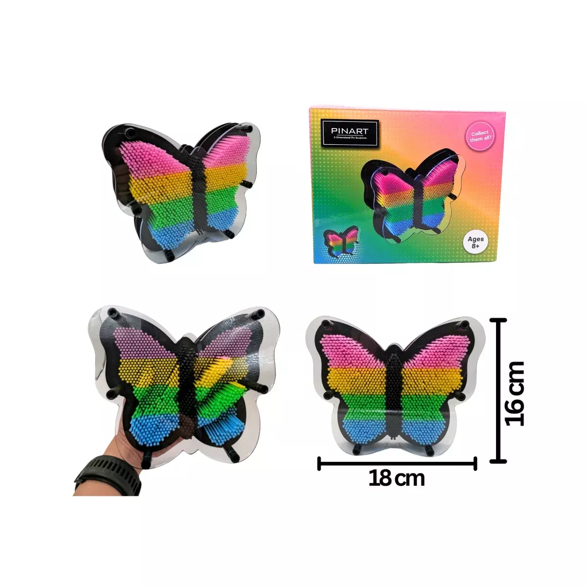 Butterfly Pin Art