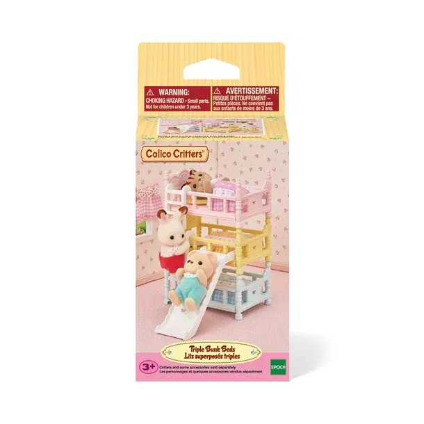 Calico Critters Triple Bunk Beds