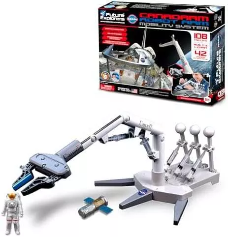 Canadarm Robot Arm - Hydraulic Build & Learn STEM