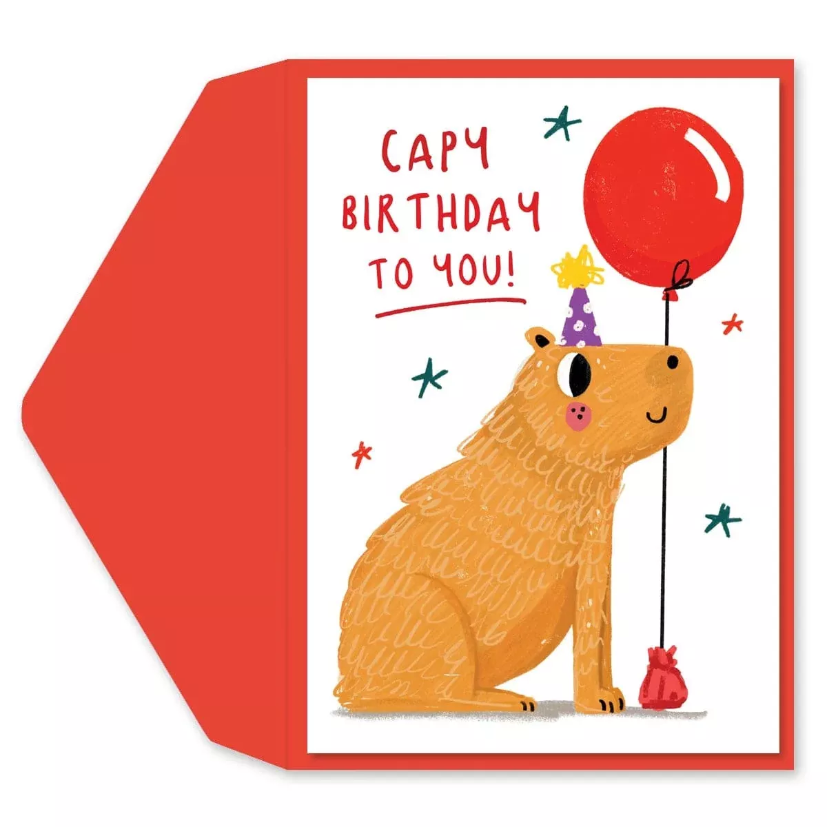 Capy Birthday Card