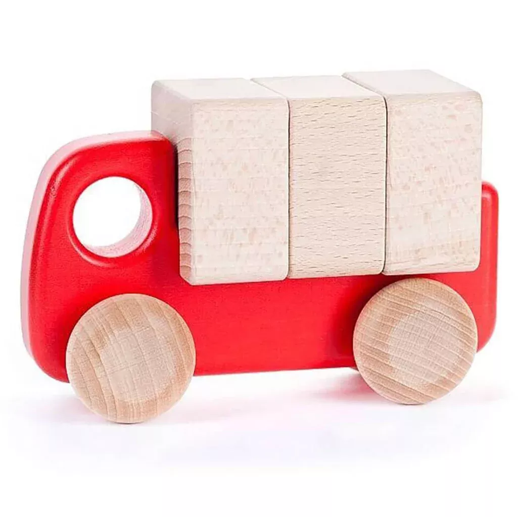 Car with Blocks
