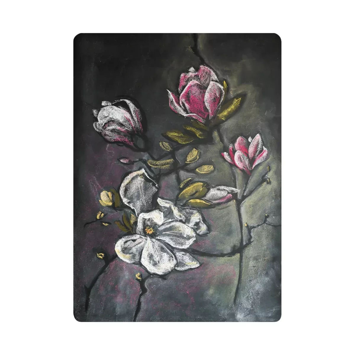 Chalkboard Art Poster - Magnolia
