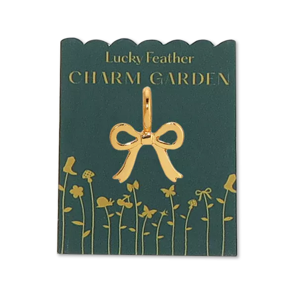 Charm Garden - Bow Charm - Gold
