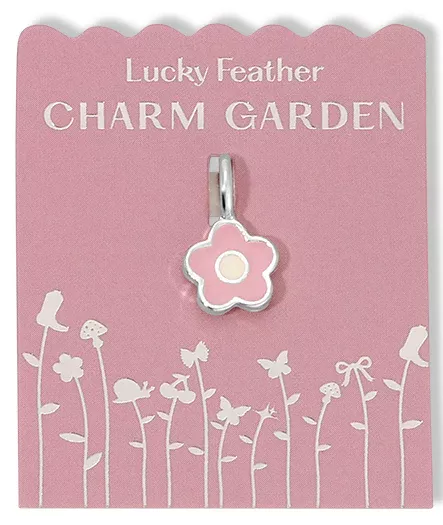 Charm Garden - Flower Charm - Silver