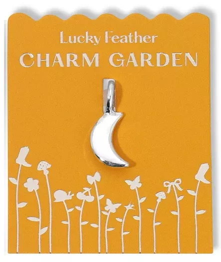 Charm Garden - Moon Charm - Silver