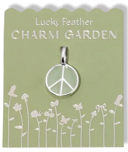 Charm Garden - Peace Charm - Silver
