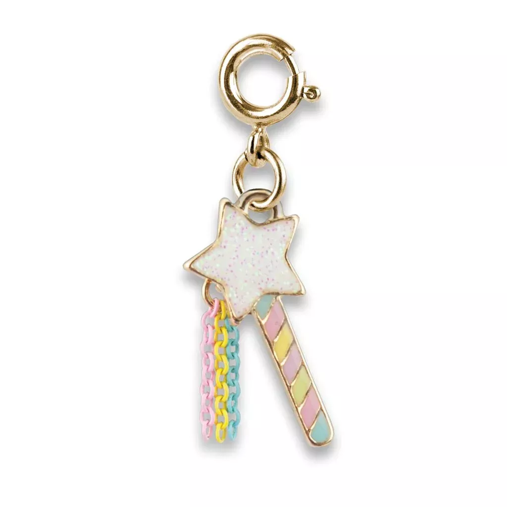 CHARM IT! Gold Magic Wand Charm
